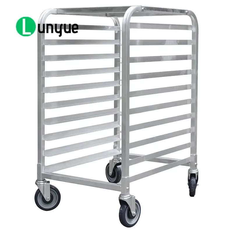 10 Layer Aluminum Baking Rack  - đánh giá và giá Kitchen Baking Cart
