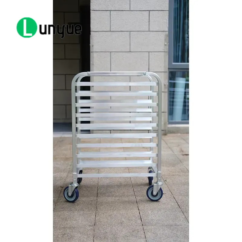 10 Layer Aluminum Baking Rack  - đánh giá và giá Kitchen Baking Cart