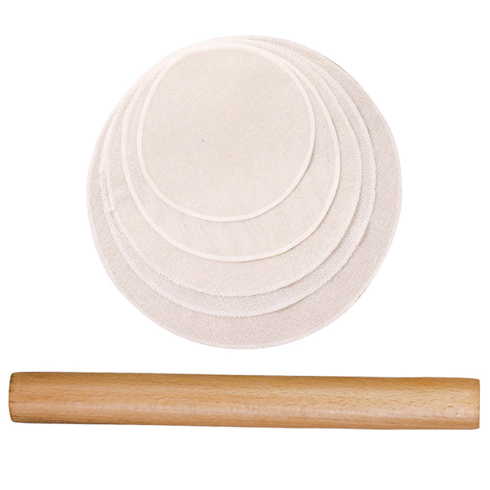 6Pcs Wood Rolling Pin Set Non- - đánh giá và giá Kitchen Roller Baking