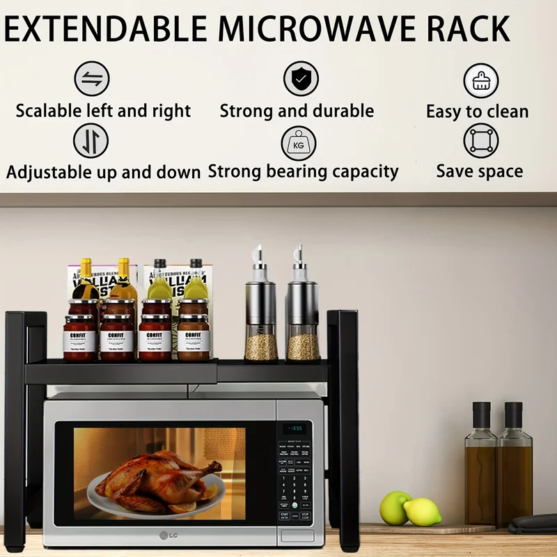 Expandable Microwave Shelf, Mi - đánh giá và giá Kitchen Baking Rack