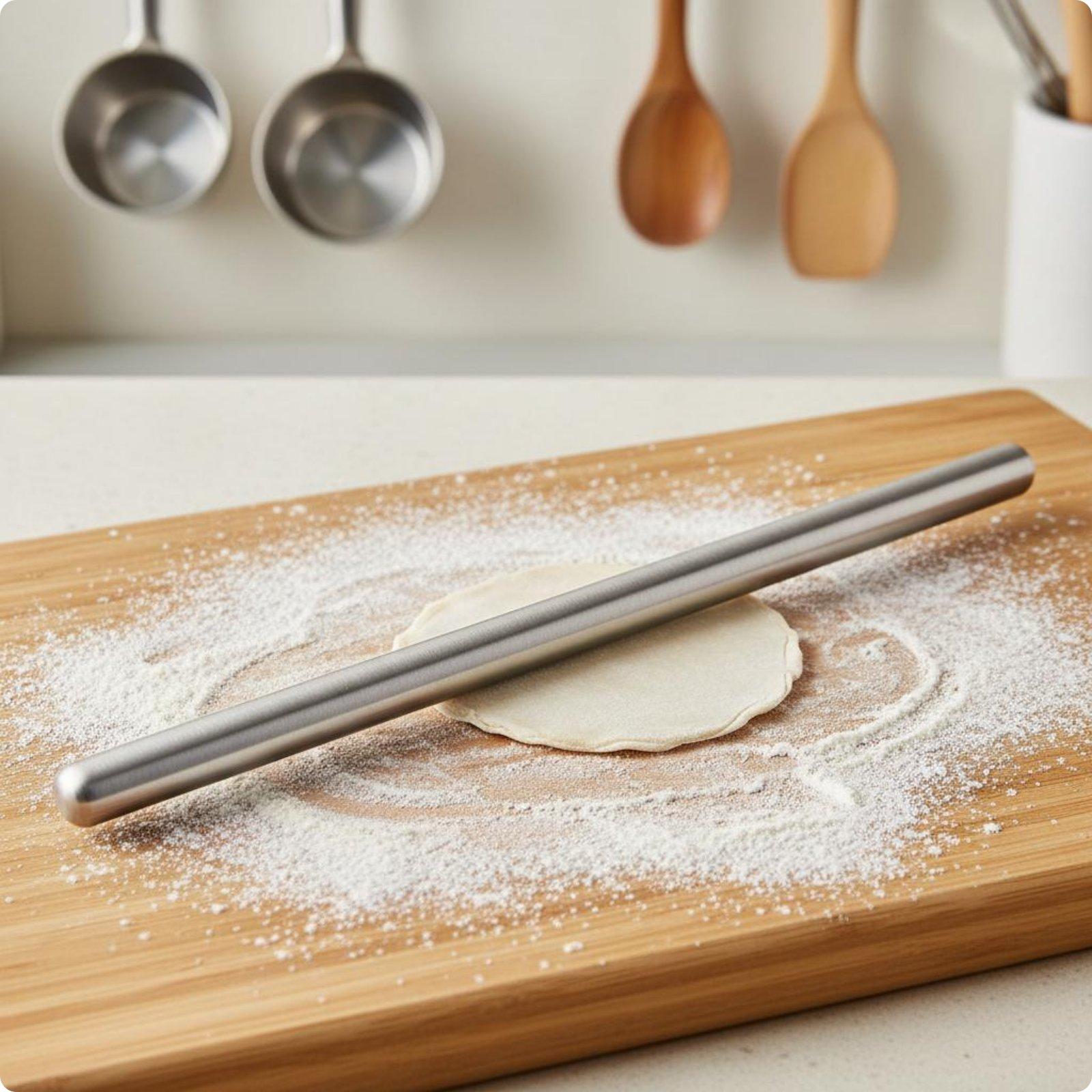 Stainless Steel Dough Roller K - đánh giá và giá Kitchen Roller Baking