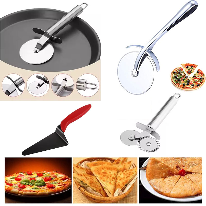 Stainless Steel Pizza Cutter W - đánh giá và giá Baking Kitchen Set