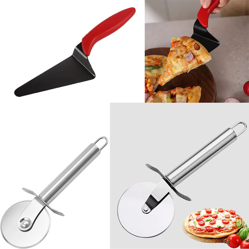 Stainless Steel Pizza Cutter W - đánh giá và giá Baking Kitchen Set