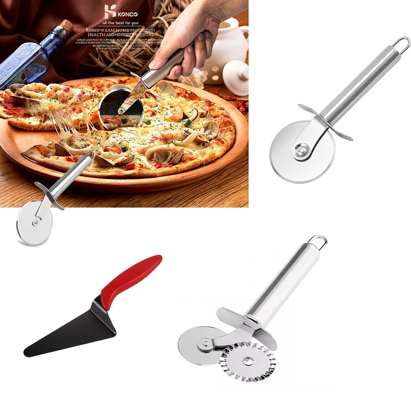 Stainless Steel Pizza Cutter W - đánh giá và giá Baking Kitchen Set