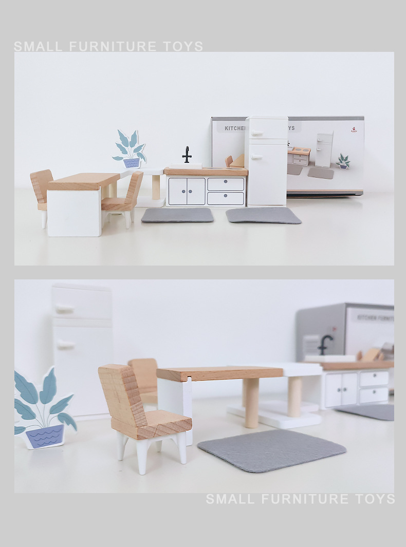 Hiện Đại Nhà Búp Bê Đồ Dùng Nh - đánh giá và giá Kitchen Uncle