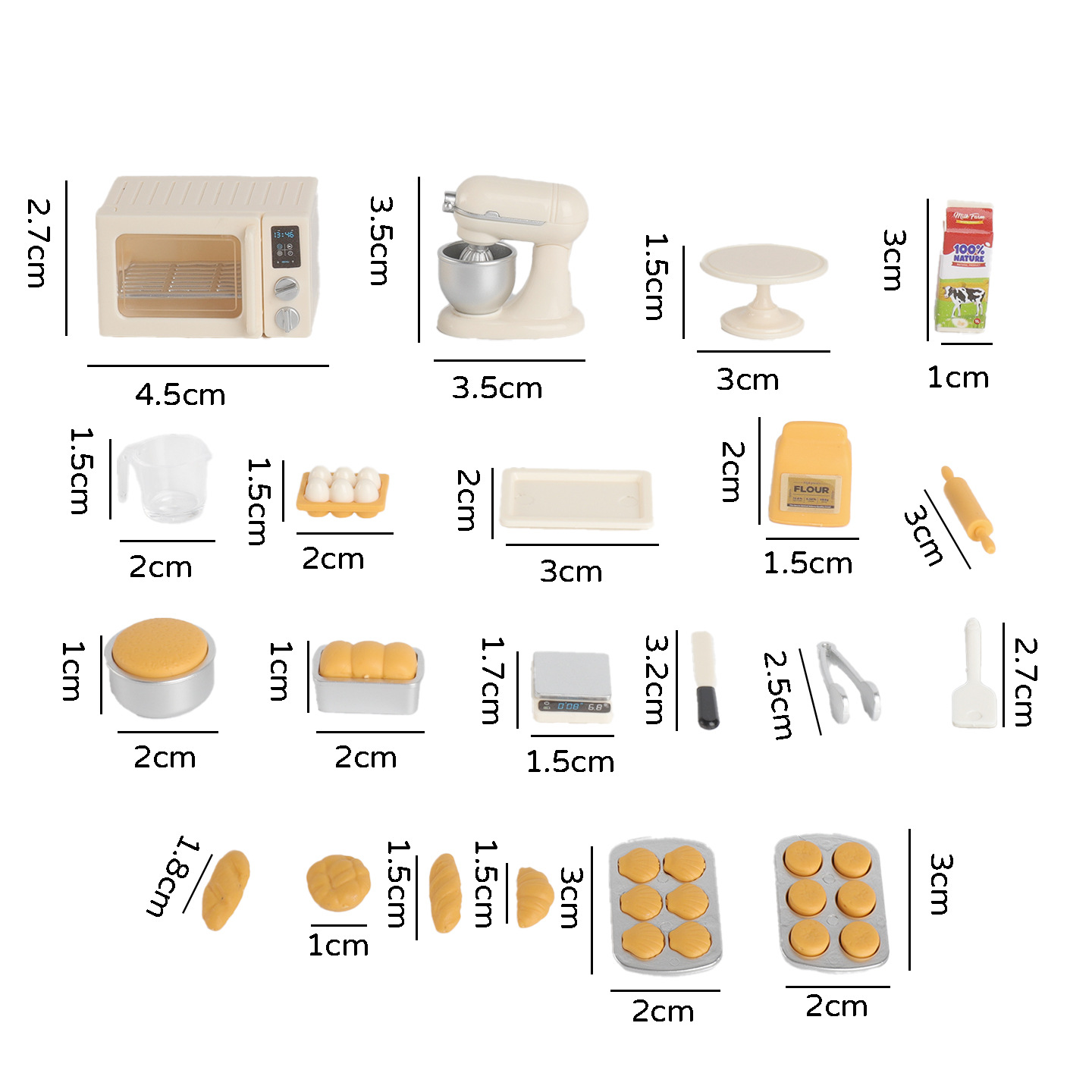 Mini Baking Time Pretend Play  - đánh giá và giá Kitchen Kids Baking Set