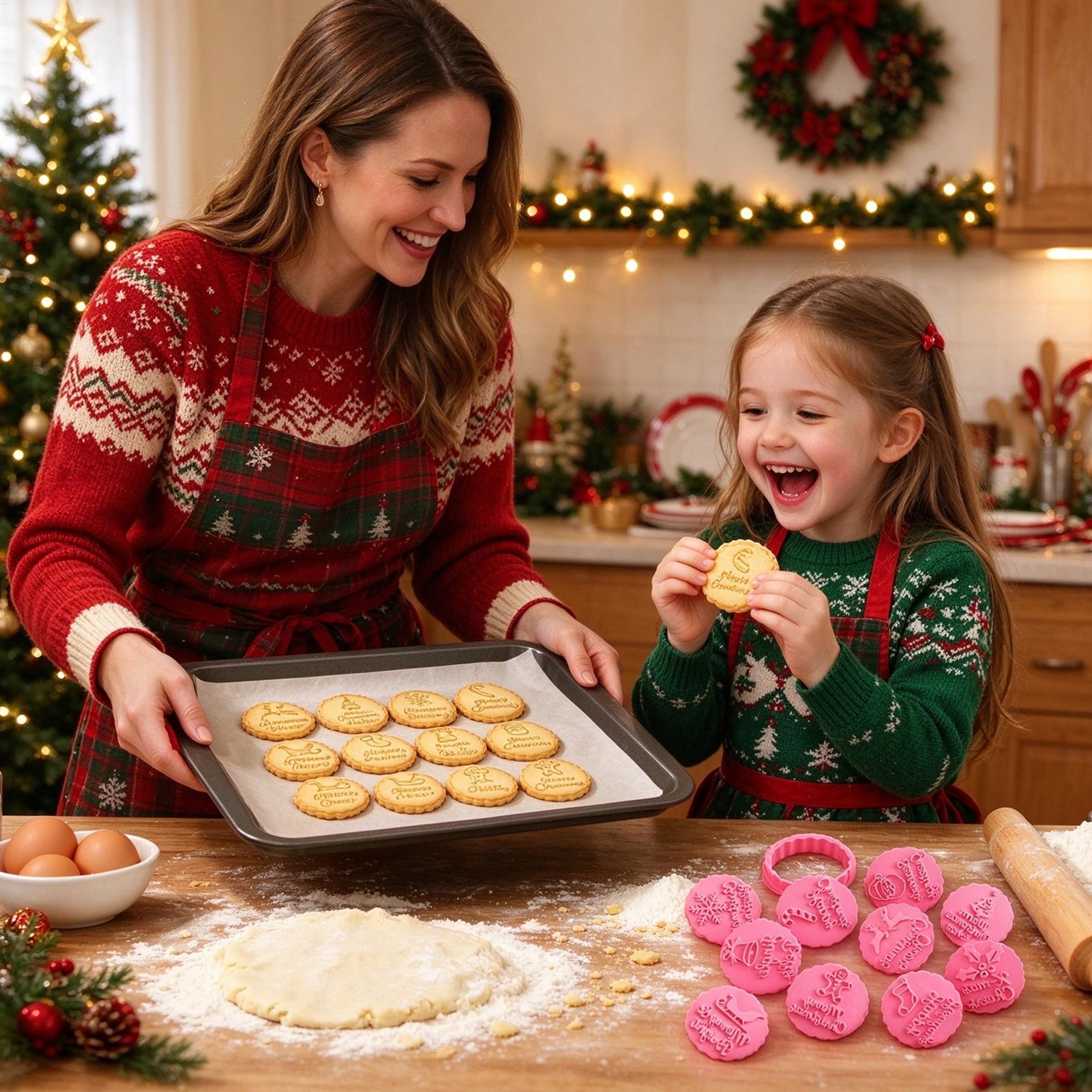 Christmas Cookie Cutter Set 10 - đánh giá và giá Baking Kitchen Set